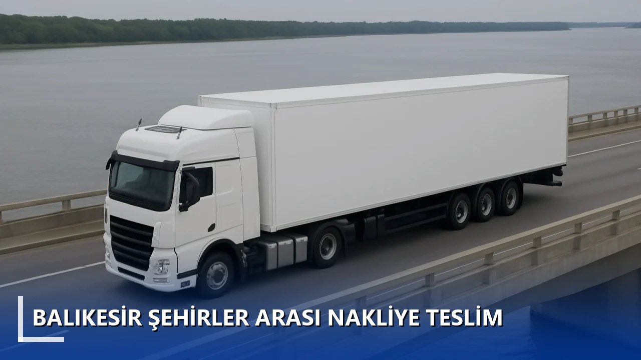 Balıkesir Şehirler Arası Nakliye Teslim